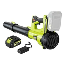 Leaf Blower Cordless, 500 CFM 21V Electric Cordless Leaf Blower with Green