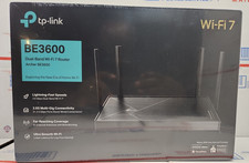 TP-Link Dual-Band BE3600 Wi-Fi 7 Router Archer BE3600 2 2.5Gbps Ports NEW SEALED