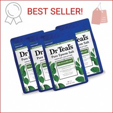 Dr Teal's Pure Epsom Salt, Relax  Relief with Eucalyptus and Spearmint, 3 lb P