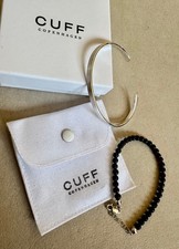CUFF Copenhagen Armreif bracelet slim Sterling Silber + Armband 'Lou'  NEU OVP