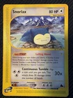 Pokémon TCG Snorlax Skyridge 100/144 E Reader Series Vintage WOTC 2003 Card