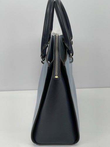 Michael Kors Di-1908 Two Tone Navy and Columbia Blue Purse Handtasche And Wallet - Bild 9 von 24