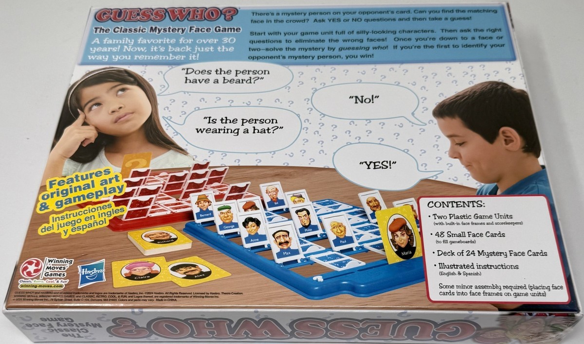 Winning Moves Guess Who? Board Game - 1191 for sale online | eBay