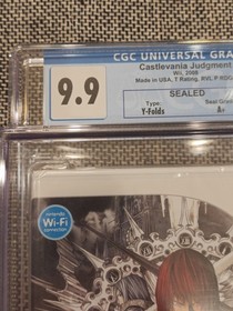Nintendo Wii Resident Evil Archives RE One & Castlevania Judgment CGC Graded
