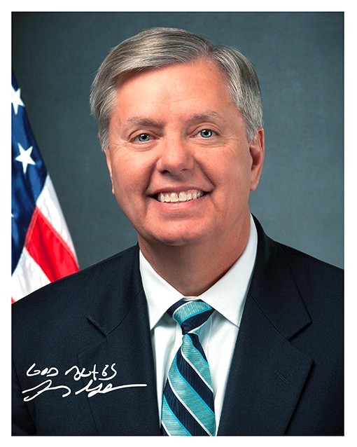 Senator Lindsey Graham 8x10 Autograph Photo Reprint US Politician Collectible