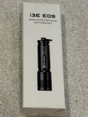 OLIGHT i3E EOS MONO OUTPUT KEYCHAIN LED FLASHLIGHT BLACK NEW 