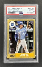 その他 MLB Bobby Witt Jr. PSA10 Amazon.com: Psa 10 Bobby Witt Jr. Bowman Baseball Rookie Card 10