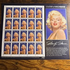US 2967 Marilyn Monroe 32c - Legends of Hollywood Pane of 20 - MNH - 1995
