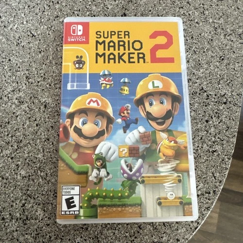 Super Mario Maker 2 (Nintendo Switch, 2019) CIB, MINT