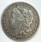 1901-S Morgan Dollar, Uncertified, NR.