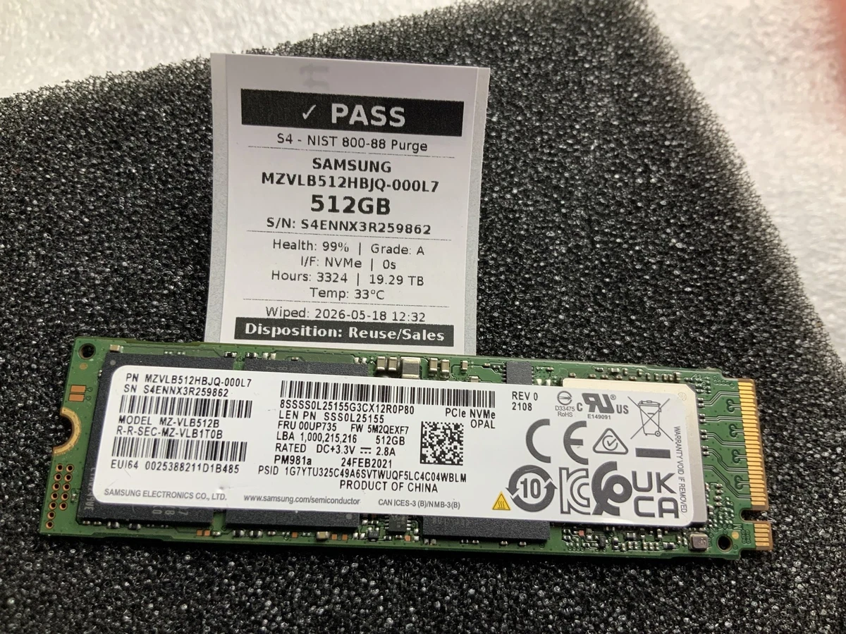 Samsung 512GB M.2 Solid State Drives for sale - eBay