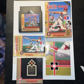 NES Nintendo - RBI Baseball - CIB Complete in Box w/ Poster  and Manual- Tengen