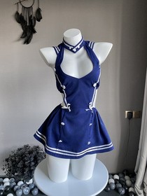 Sexy Lingerie Sailor Costumes School Girl Outfit Cosplay Student Dress Nightwear