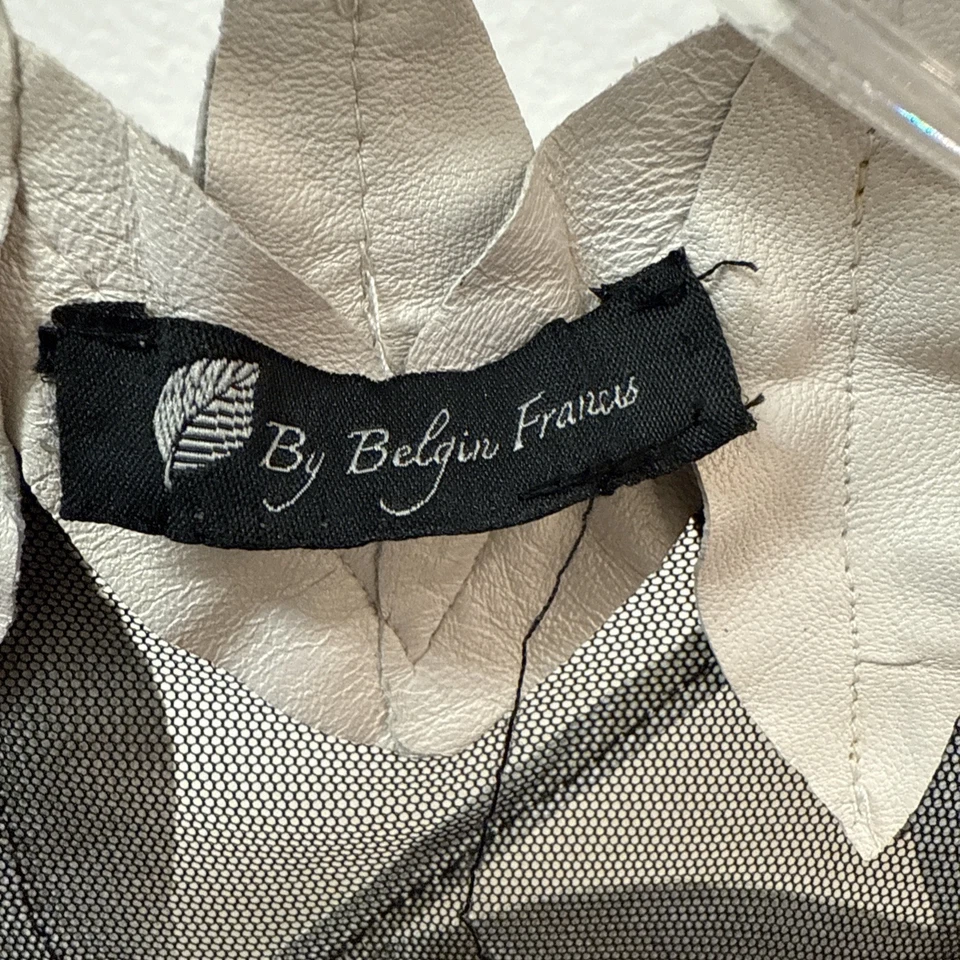 Colete túnica de couro folha e malha por Belgian Francis veja as medidas - Imagem 2 de 4