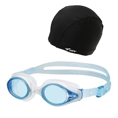 [Amazon.co.jp Exclusive] VIEW Women's Swimming Goggle Set Made in Japan [Goggle