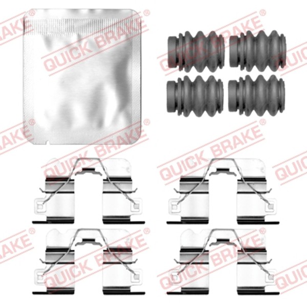 ZubehöRsatz Scheibenbremsbelag Quick Brake 109-0213 FüR Hyundai Kona SX2 Gdi GPL-image