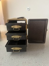 VTG Patient Pending Case Barnett  Jaffe Baja 35mm Slide 3 Drawer USA 300 1950  s