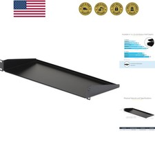 1U Server Rack Shelf, Universal Rack Mount Cantilever Tray for 19" Network Eq...