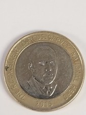 JAMAICA TWENTY (20) DOLLARS COIN 2015