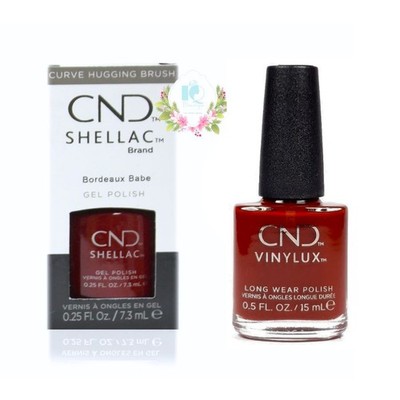 CND DUO Shellac Gel Polish 0.25 oz/ 7.5 mL  & Vinylux 0.5fl.oz/15ml *Pick Any*