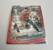 Panini Prizm 2025 Aaliyah Nye Red Prizm Rookie Serial Numbered /299 #15 Aces