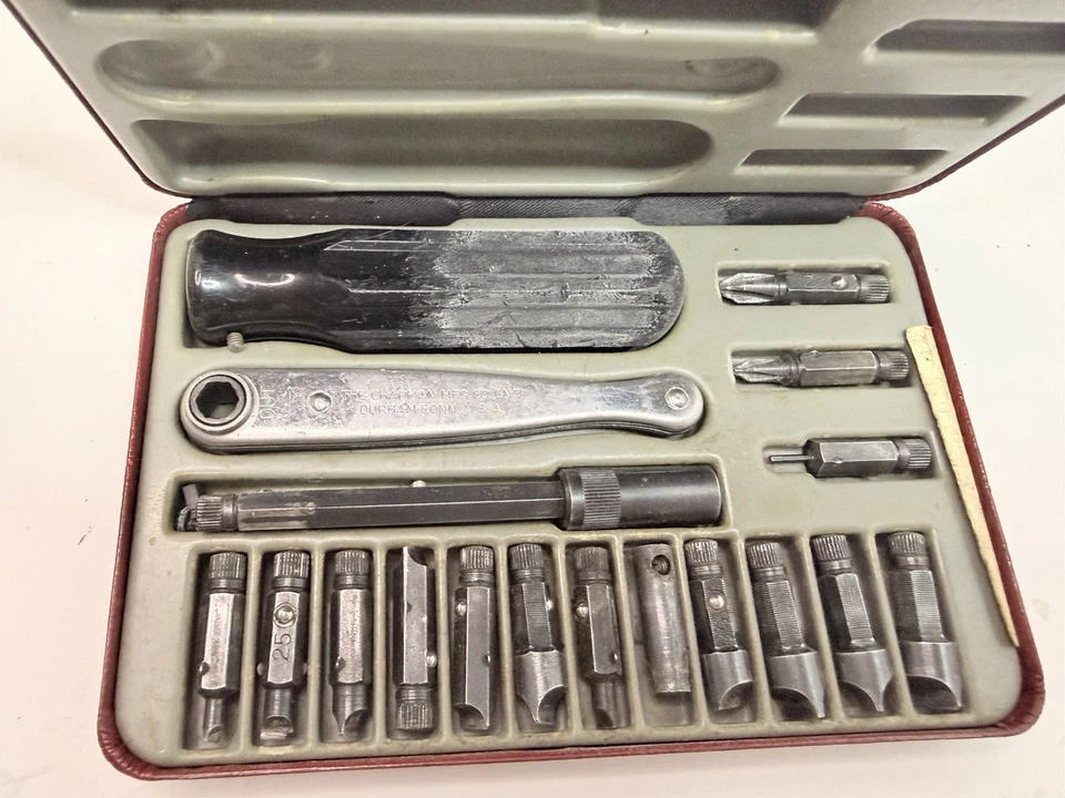Винтажный Chapman MFG No. Набор отверток 9600 — США — оружейник - Изображение 3 из 4