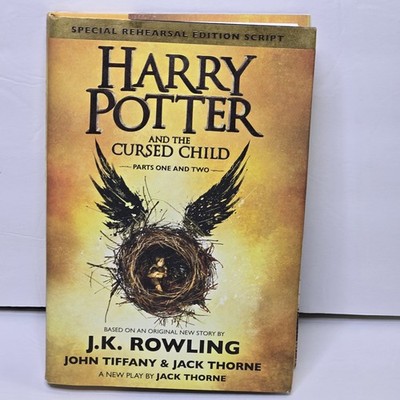 HARRY POTTER AND THE CURSED CHILD Special Rehearsal Edition FIRST PRINTING HC