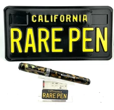 Vintage Waterman Patrician NACRE Fountain Pen Celluloid 14K Med Flex Nib