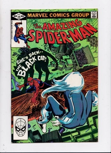 AMAZING SPIDER-MAN #226 (1982) Black  Cat Returns VF/VF+