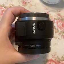 SONY Alpha QX1 ILCE QX1 20MP Digital Camera Only Body Black W/ batteries