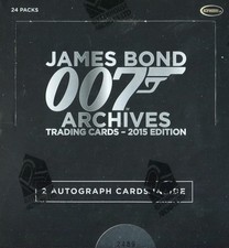 James Bond Archives 2015 Edition Card Box 24 Packs Rittenhouse