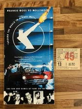 1985 Frankie Goes To Hollywood Programme & Ticket 30/03/85 - Hammersmith Odeon