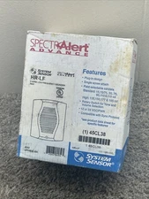 System Sensor HR-LF 2-Wire Low Frequency Sounder - Red 96715