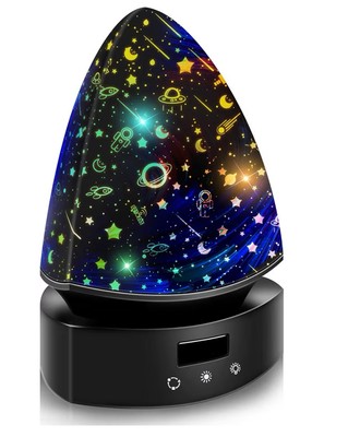Moredig Energy Tower Projection Lamp Nightlight Music Cosmos Star Sky 360 NIB