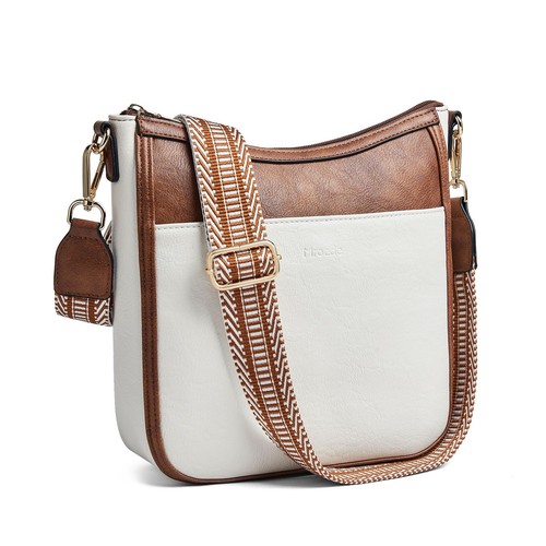 Feujury Small Shoulder Bag For Women - Retro Vegan Leather Hobo Purse With Adjustable Strap, Zipper Closure - View #5