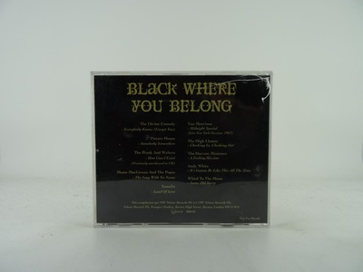 #ad VARIOUS ARTISTS BLACK WHERE YOU BELONG 149 10 Track Promo CD Album along with GBP 7.80