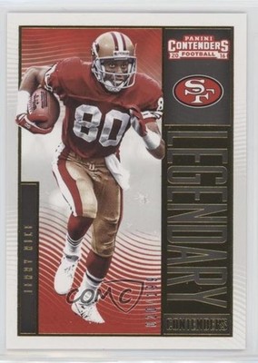 2016 Panini Contenders Legendary Contenders Gold 20/199 Jerry Rice #2 HOF 04br