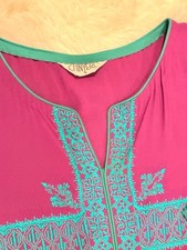Chinyere Long Shirt with Heavy embroidery