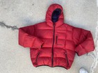 Vintage Polo Sport Ralph Lauren Quilted Down Puffer Jacket Size XL Red