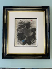 Joan Miro " La Baigneuse... " Original Color Lithograph Pencil Hand Signed - COA