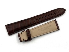 Watch Band Patek Philippe Alligator Veritable Brown 20/16mm Leather Luxury New