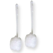 Toilet Bowl Mop 13 Inch Deep Clean Pack of 2 Ring King Led Brand Long Plastic