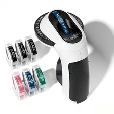 Dymo Omega Label Maker Embossing with 6PK Label Tapes 9mm Dymo Junior Embosser