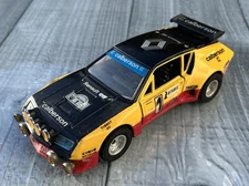 EIDAI ALPINE RENAULT A310 V6 RALLYE JEAN BEHRA 1977 G FREQUELIN #1 DIECAST 1:28