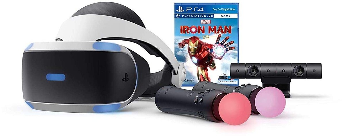 PlayStation VR Console Marvel's Iron Man Bundle 711719528494|