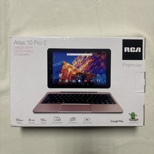 RCA Premier Atlas 10 Pro -S Tablet Laptop Detachable Key Board Color ROSE GOLD