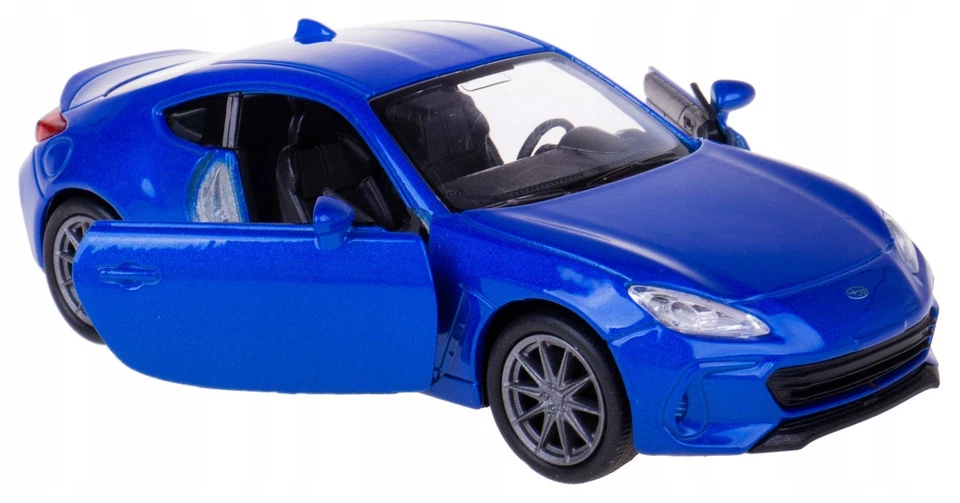 Welly Subaru BRZ Blue Metallic 1:34 1:39 Scales 4.5 Inch US IMPORT DUTIES PAID - Image 3 of 4