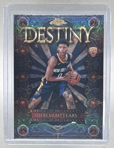 2025 Topps Chrome Jeremiah Fears Refractors (RAW)