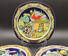 Rosenthal Weihnachtsteller, Björn Wiinblad, 3 Stck., Limitiert