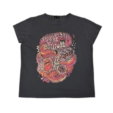 Mother The Boxy Goodie Goodie Devil May Care Attitude Shirt Women's XS